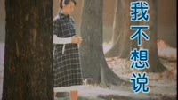 我不想说