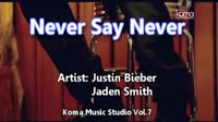 NEVER SAY NEVER