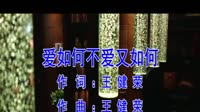 爱如何不爱又如何
